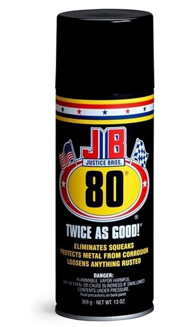 Justice Brothers JB-80 Multi-Purpose Penetrating Lubricant