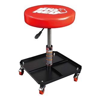 BIG RED TR6350 Rolling Pneumatic Creeper Seat