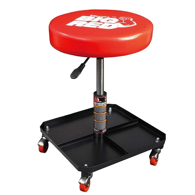 BIG RED TR6350 Rolling Pneumatic Creeper Seat