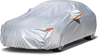 Kayme 6 Layers Car Cover, A2 3XL Sedan (186"-193")