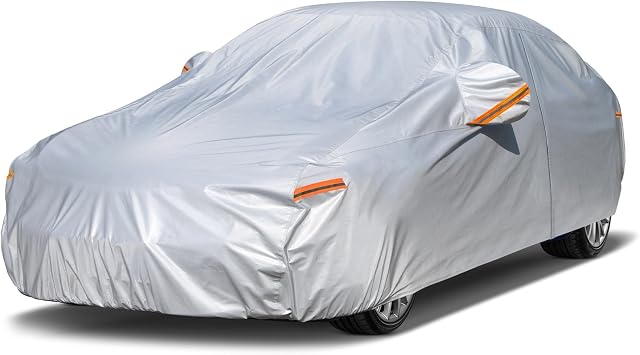 Kayme 6 Layers Car Cover, A2 3XL Sedan (186"·193")