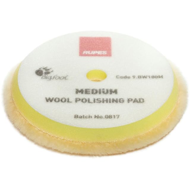 RUPES Rupes BigFoot Medium Wool 6.75" Orbital Polishing Pad