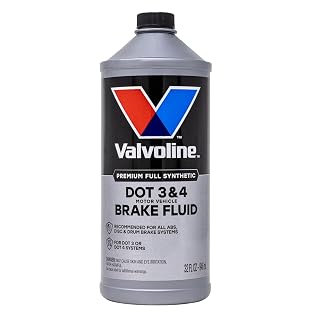 Valvoline DOT 3 & 4 Synthetic Brake Fluid