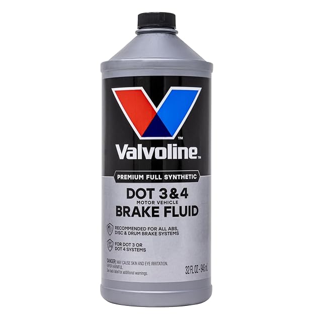 Valvoline DOT 3 & 4 Synthetic Brake Fluid