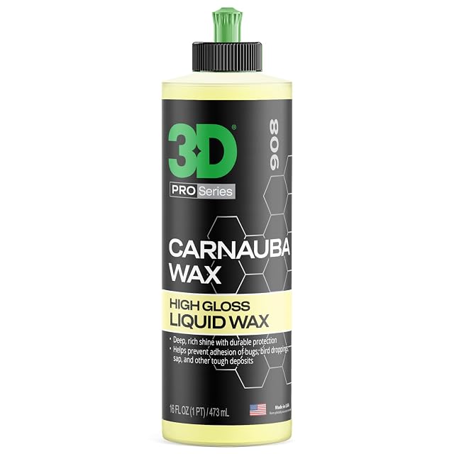 3D Car Care 3D Carnauba Wax