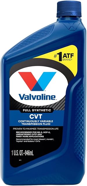 Valvoline CVT Full Synthetic Continuously Variable Transmission Fluid