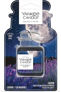 Yankee Candle Car Jar Ultimate Hanging Air Freshener, MidSummer's Night