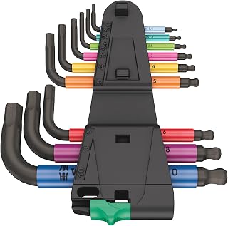 Wera 950/9 Hex-Plus Multicolour 2 L-key Set, Metric