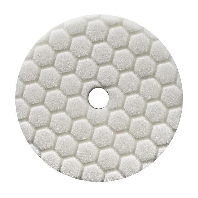 Chemical Guys Hex-Logic Quantum Light-Medium Polishing Pad, White