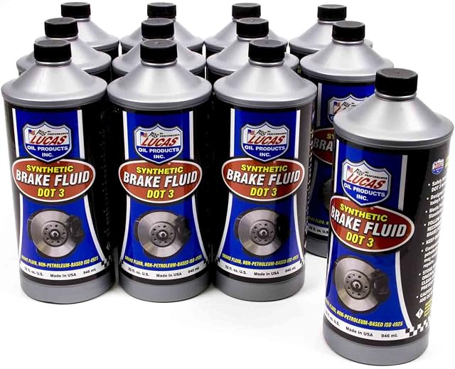Lucas Oil 10826 DOT 3 Synthetic Brake Fluid