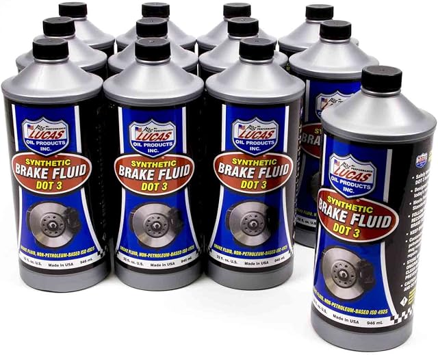 Lucas Oil 10826 DOT 3 Synthetic Brake Fluid