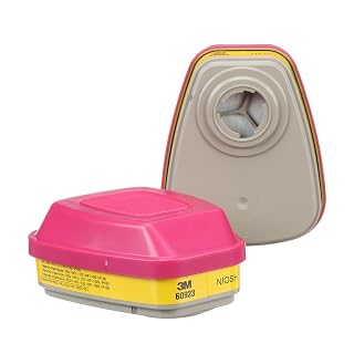 3M P100 Respirator Cartridge/Filter 60923 (1 Pair)