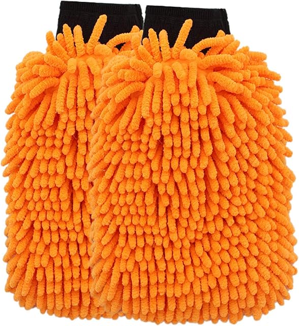 SCRUBIT 2-Pack Car Wash Mitt