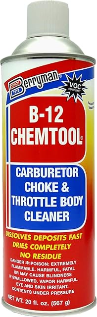 Berryman B-12 Carburetor, Choke and Throttle Body Cleaner