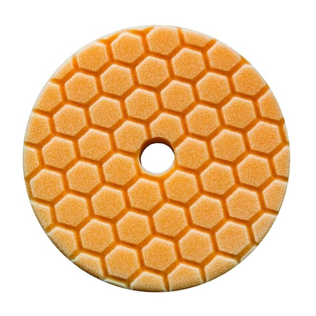Chemical Guys Hex-Logic Quantum Medium-Heavy Cutting Pad (Orange)