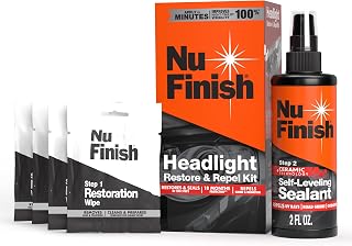 Nu Finish Headlight Restore and Repel Kit