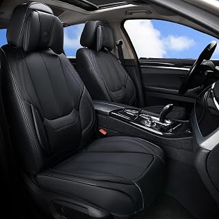 Coverado Car Seat Covers Nappa Leather Full Set