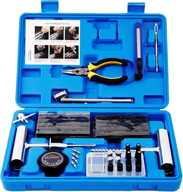 AUTOWN 68-Piece Tire Repair Kit