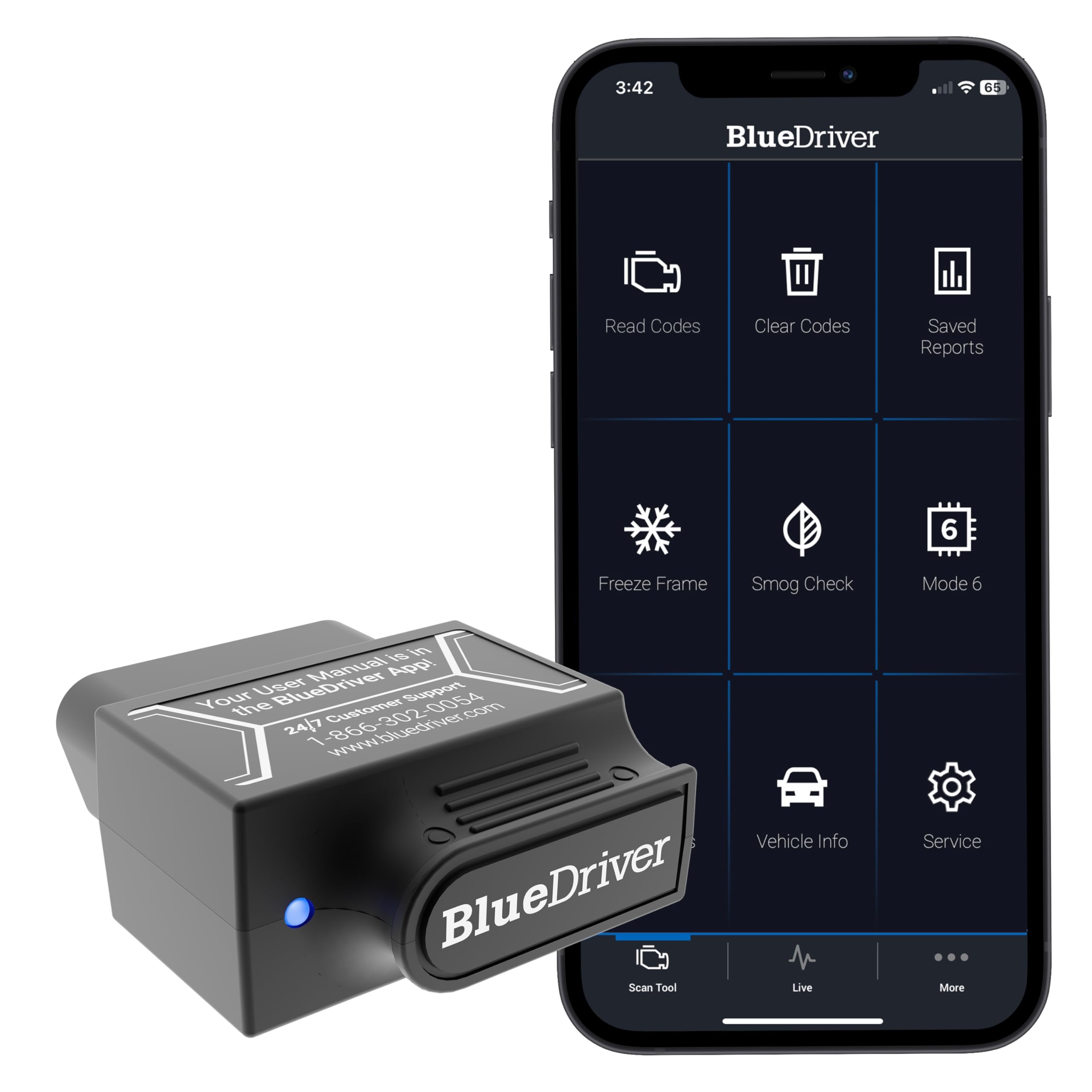BlueDriver Bluetooth Pro OBDII Scan Tool