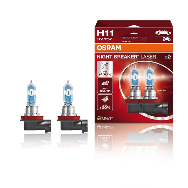 OSRAM Night Breaker Laser H11 Headlight Bulb