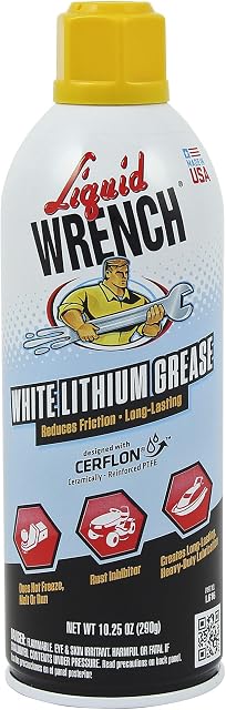 Liquid Wrench L616 White Lithium Grease