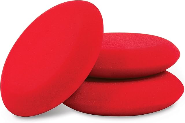 Griot's Garage Red Hand Wax Applicator (Set of 3, 10627)