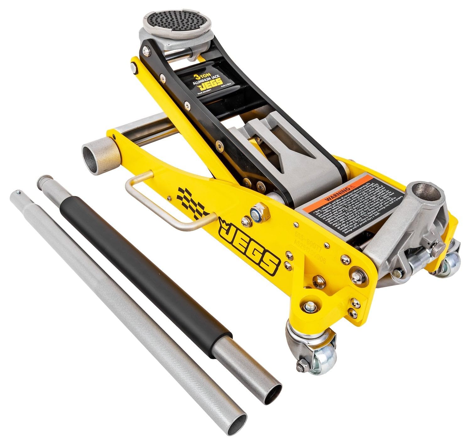 JEGS Professional Low-Profile 3-Ton Aluminum Floor Jack (80077)