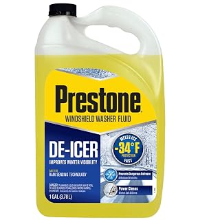 Prestone AS250 De-Icer Windshield Washer Fluid