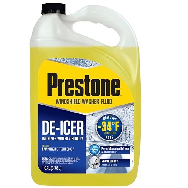 Prestone AS250 De-Icer Windshield Washer Fluid
