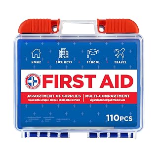 Be Smart Get Prepared 110 pc First Aid Kit