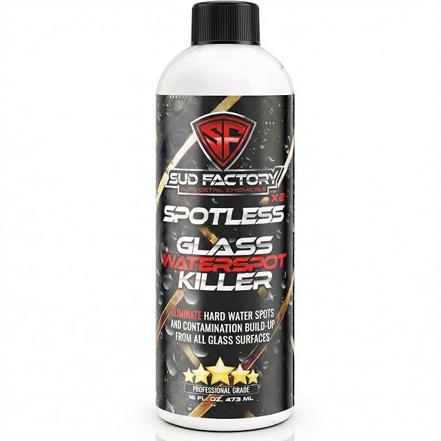 Sud Factory Spotless X2 Hard Water Spot Remover for Glass