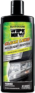 Rust-Oleum Wipe New Clear Lens Headlight Restore, 8 oz