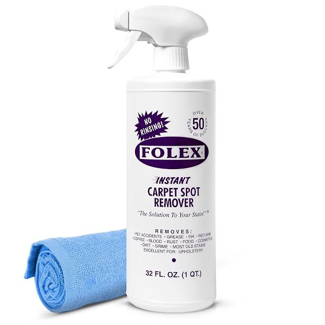 Folex Instant Carpet Spot Remover with Cleaning Cloth