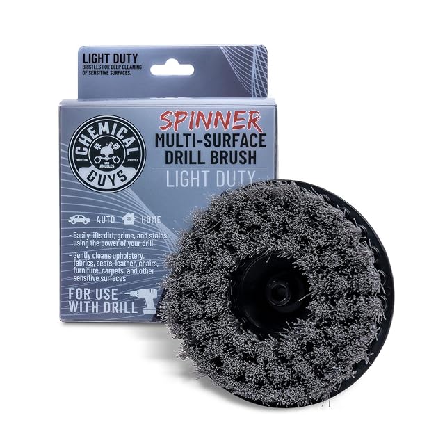 Chemical Guys Light Duty Spinner Multi-Surface Drill Brush (ACC506)