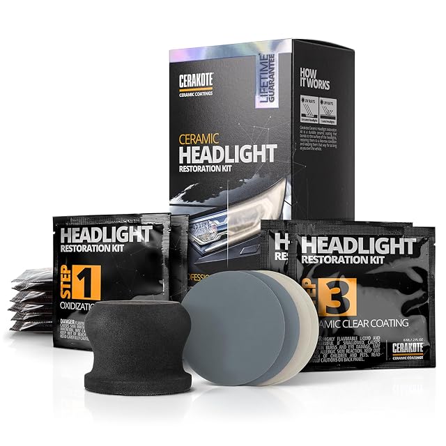 Cerakote Ceramic Headlight Restoration Kit