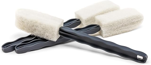 Griot's Garage Long-Reach Wheel Scrubber Brushes (Set of 3)