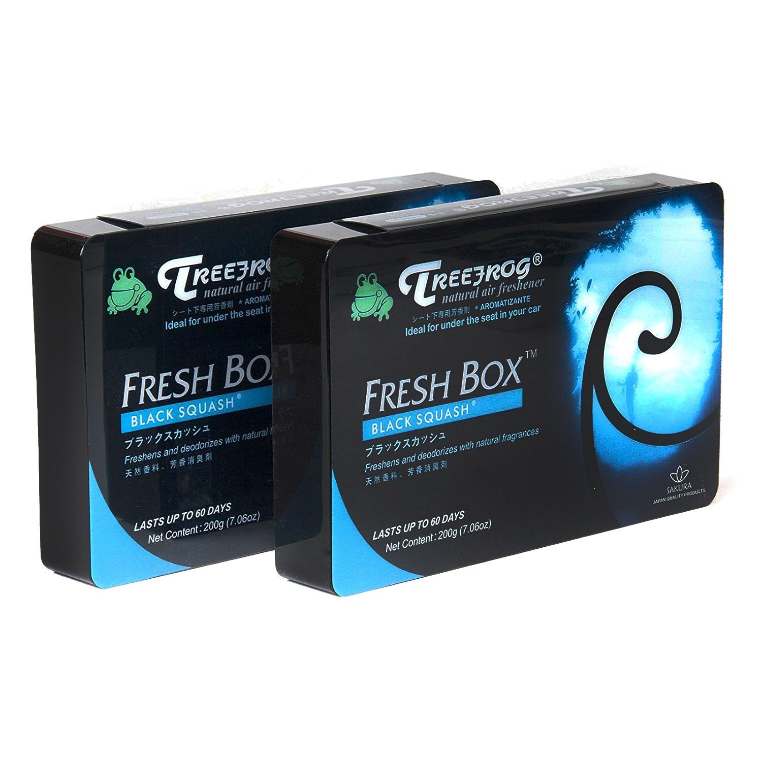 Treefrog Xtreme Fresh Black Squash Air Freshener