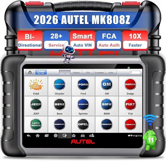 Autel MaxiCOM MK808Z Bidirectional OBD2 Scanner