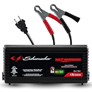 Schumacher Electric SC1355 1.5A 3-in-1 Battery Charger and Maintainer