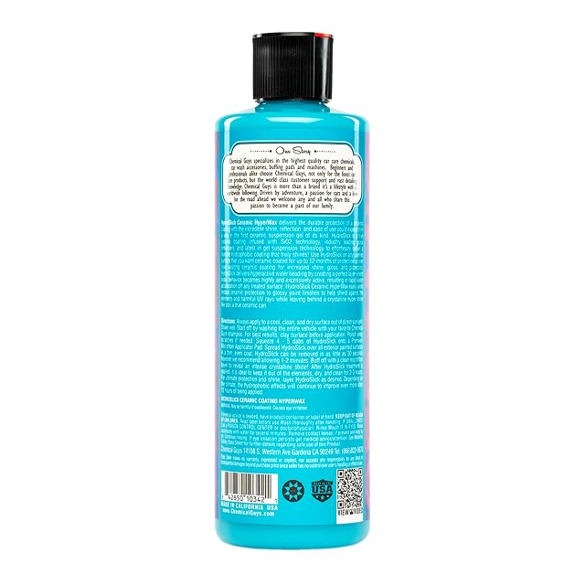 Chemical Guys HydroSlick Intense Gloss SiO2 Ceramic Coating HyperWax