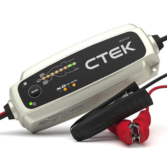 CTEK MXS 5.0 Battery Charger and Maintainer