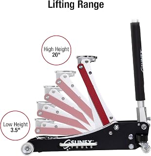 Sunex Tools 6602ASJ 2-Ton Aluminum Service Jack