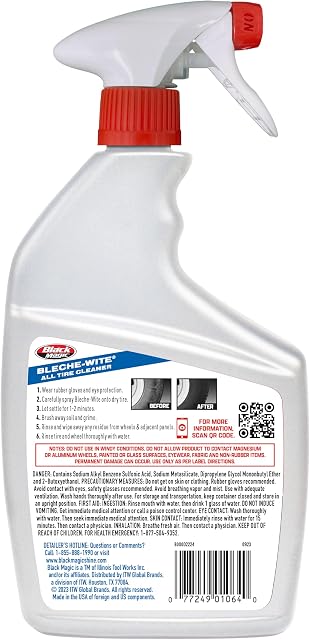 Black Magic Bleche-Wite Tire Cleaner
