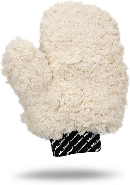 Maxshine Ultra-Plush Microfiber Car Wash Mitt with Thumb