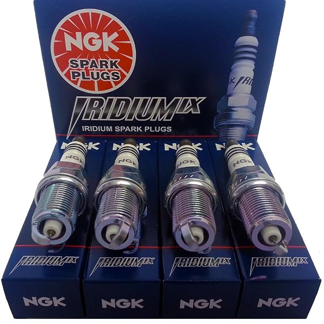 NGK Iridium IX LFR7AIX Spark Plug (4-Pack)