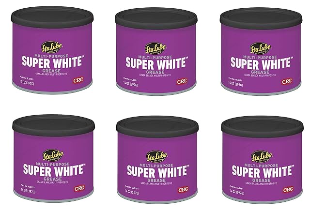 Sta-Lube Super White Multi-Purpose Lithium Grease