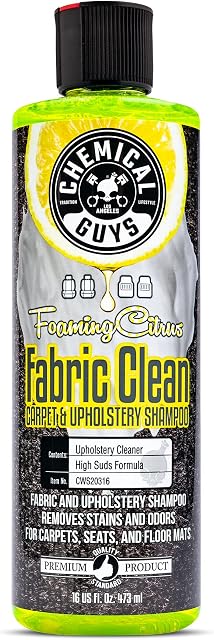 Chemical Guys Foaming Citrus Fabric Clean Carpet & Upholstery Cleaner