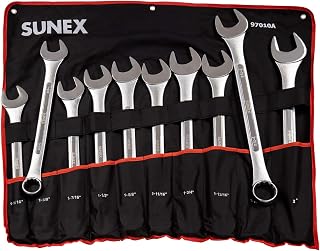 Sunex Tools Sunex 97010A SAE Raised Panel Jumbo Combination Wrench Set