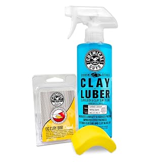 Chemical Guys OG Clay Bar (Light/Medium Duty) + Luber Kit