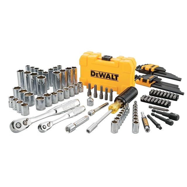 DEWALT DWMT73801 108-Piece Mechanics Tool Set